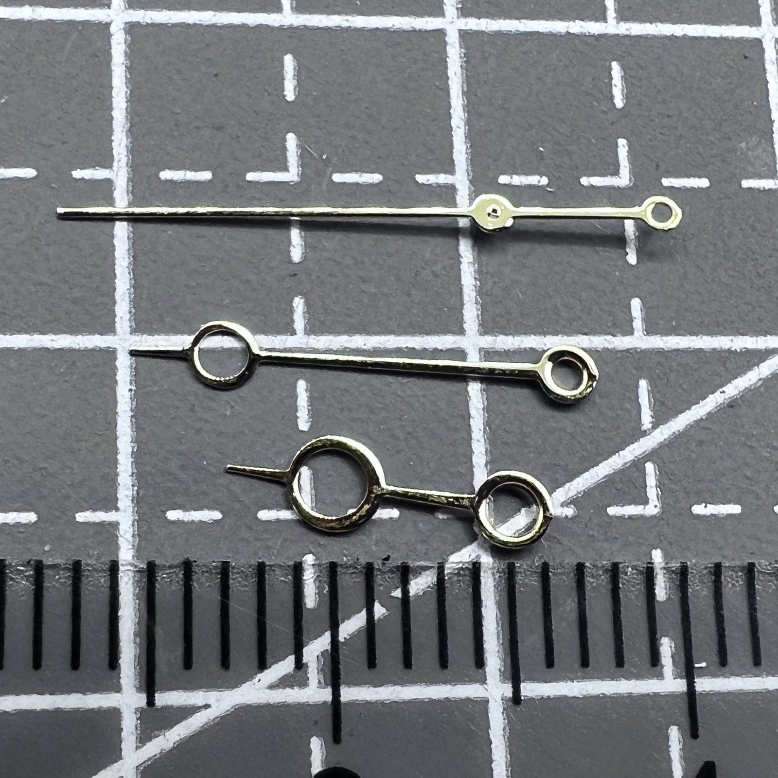 2 Sets/Pack Modified 12.5mm Circle Hollow No Lume Hands for NH35/36 NH38 NH72
