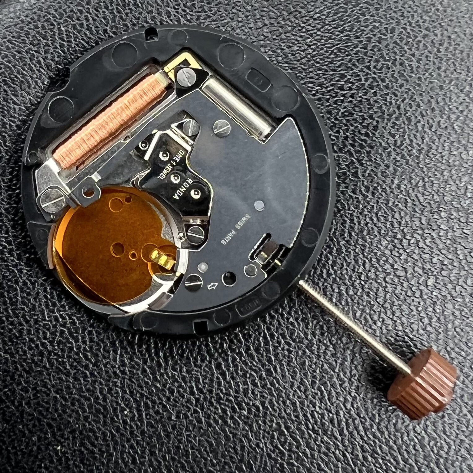 Ronda 505 24H 505.24H Quartz Watch Swiss Movement