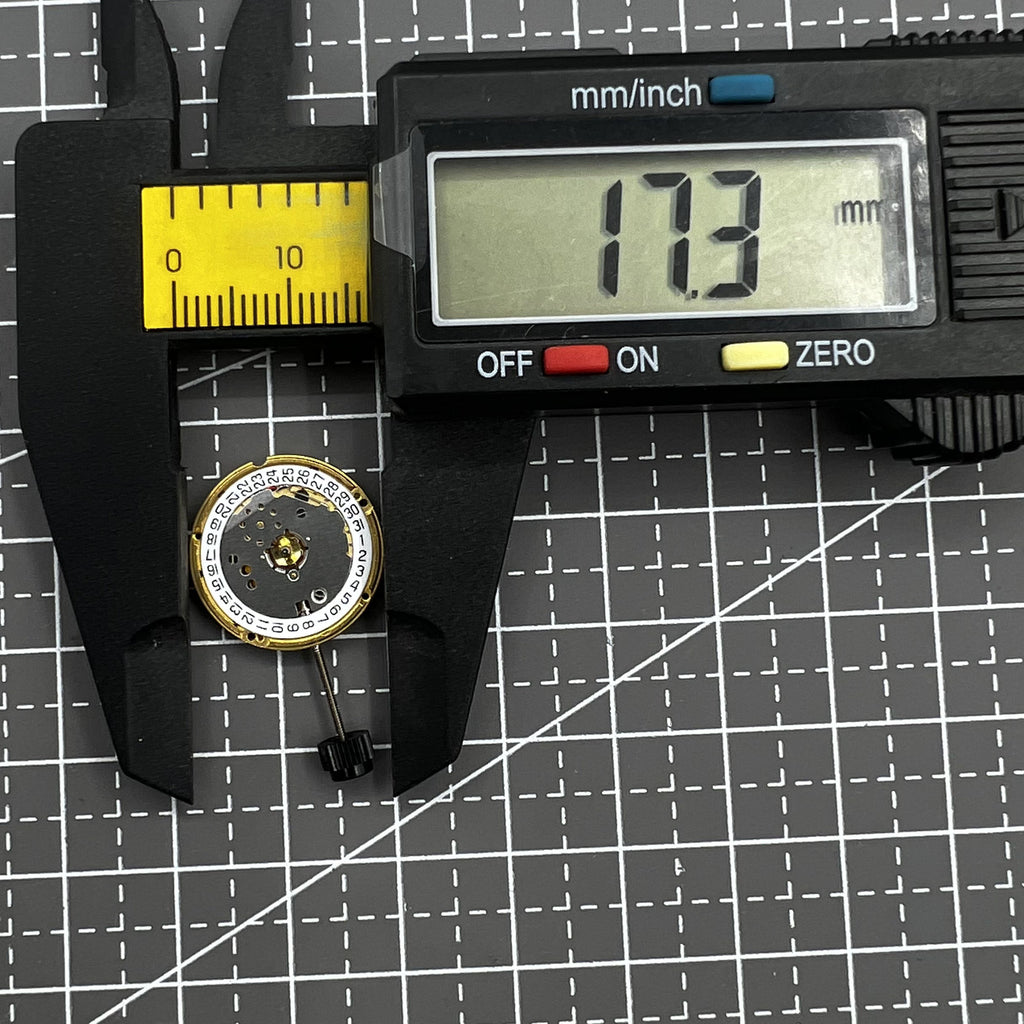 ETA F03.115 Watch Quartz Movement 3 Hands Date At 3 Movement