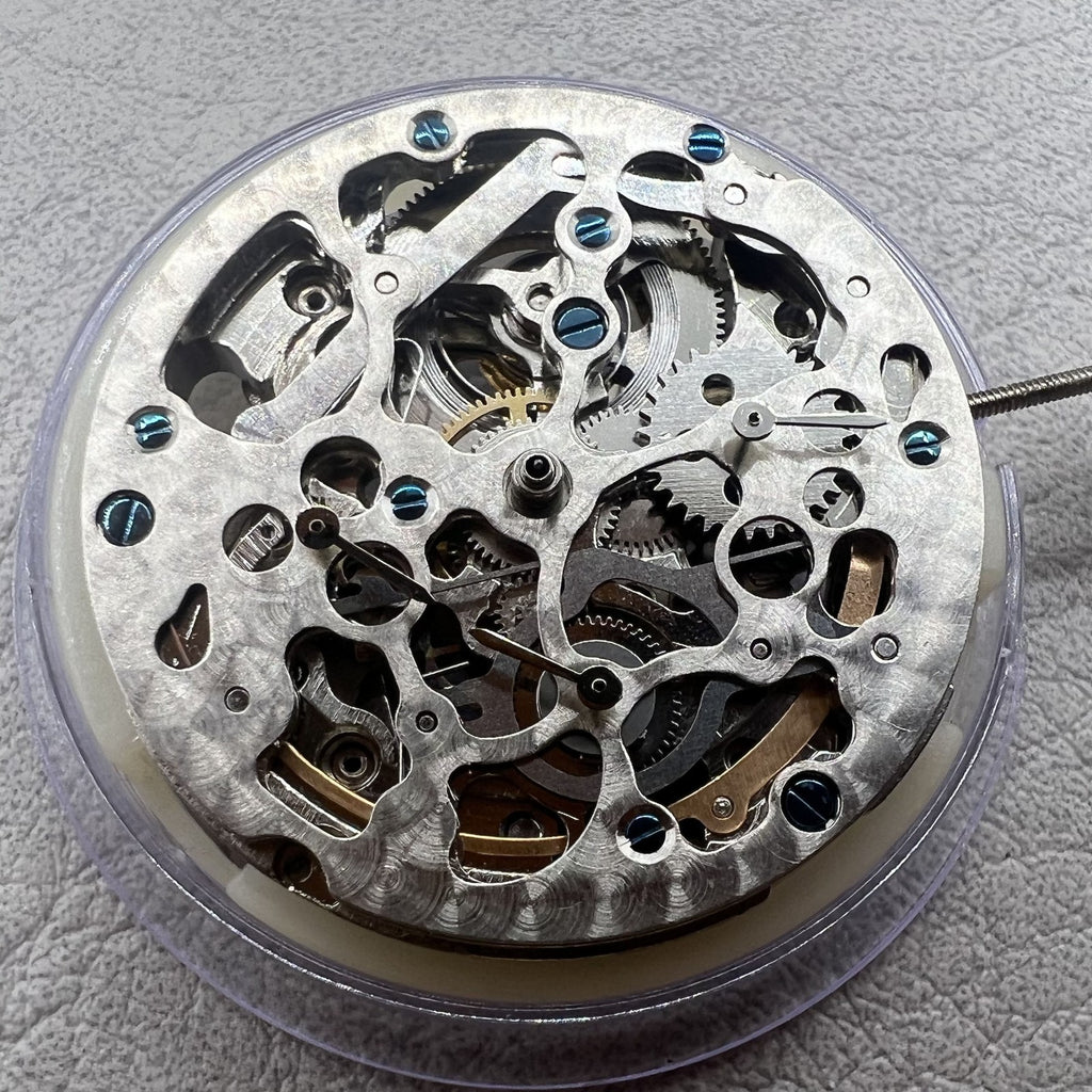 Hangzhou 2189 Silver Hollow Automatic Mechanical Movement