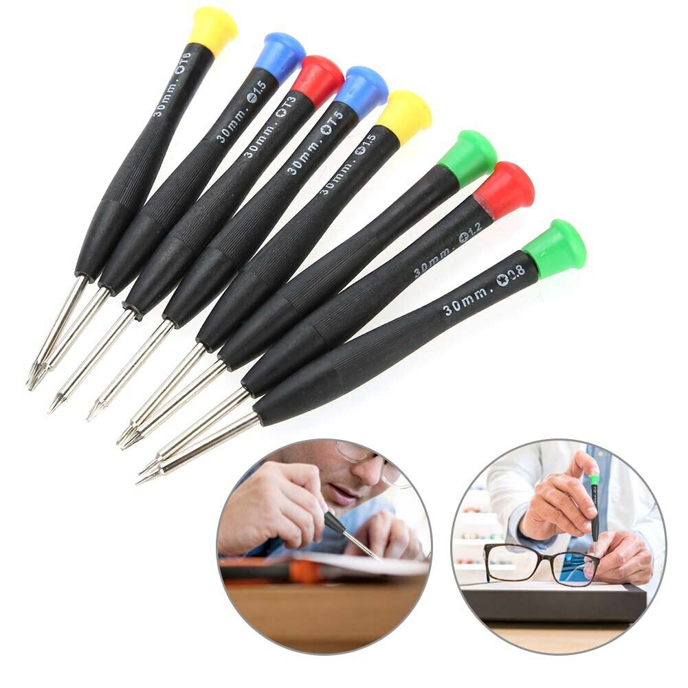 8pcs Screwdriver Electronic Watch Repair Jewelry Making Screwdrivers Set