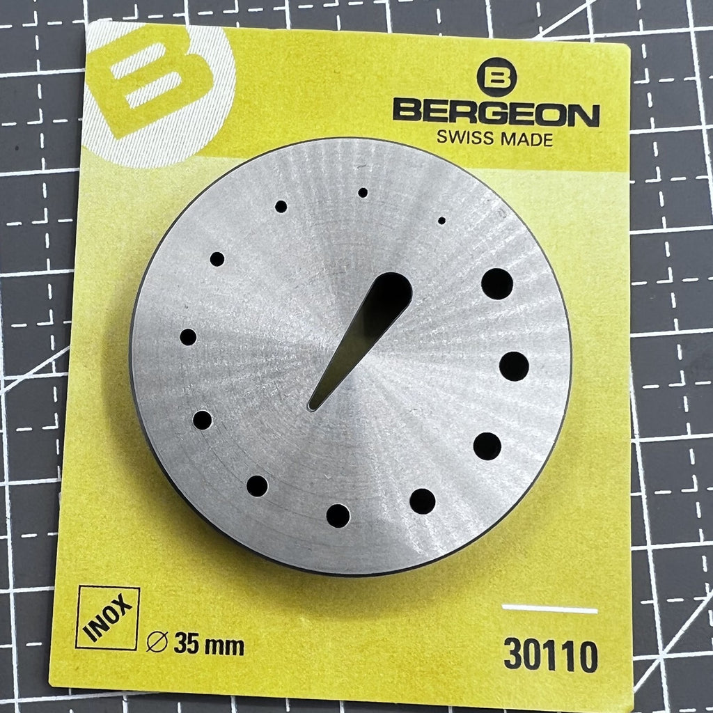 Swiss Bergeon 30110 Balance & Hairspring Metal Holding Adjustment Tool