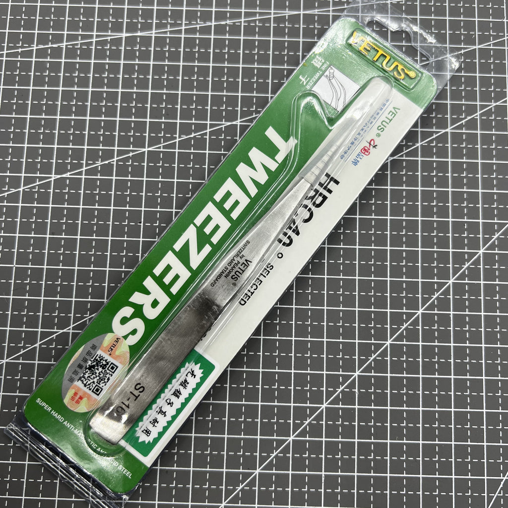 ST16 Tweezer Antimagnetic Superhard Anti-Acid Stainless Steel Anti Magnetic