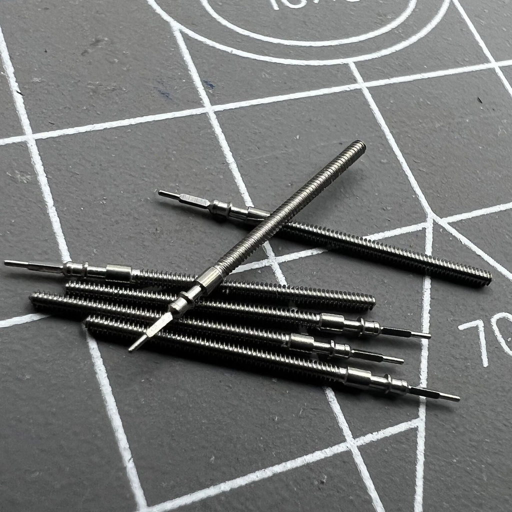 5 PIECES Replacement Watch Winding Stems Fit for Miyota 6N10 Quartz Movement