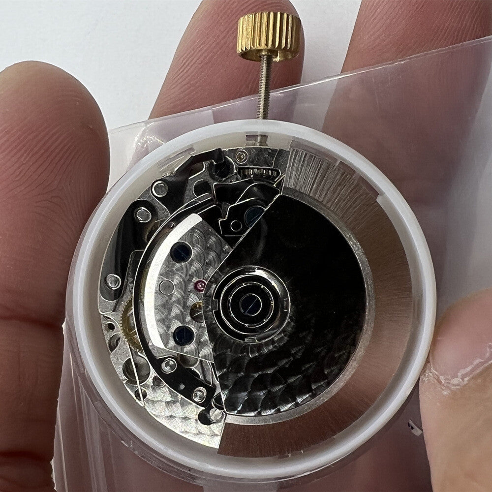 Asian 7750 Chronograph Movement @4.5 White Single Calendar Second @9 ETA 7750