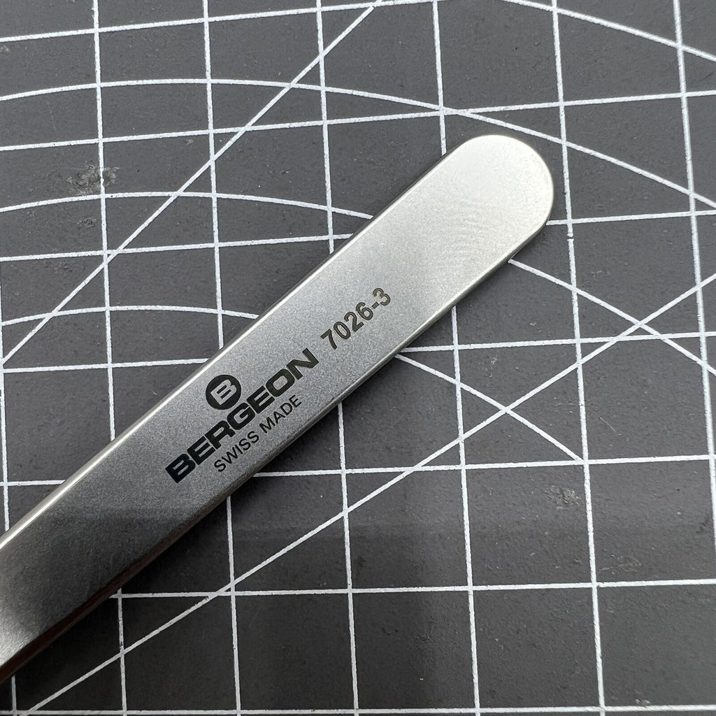 Bergeon 7026-3 7024-3 Replacement Antimagnetic Tweezer Fine Hairsprings