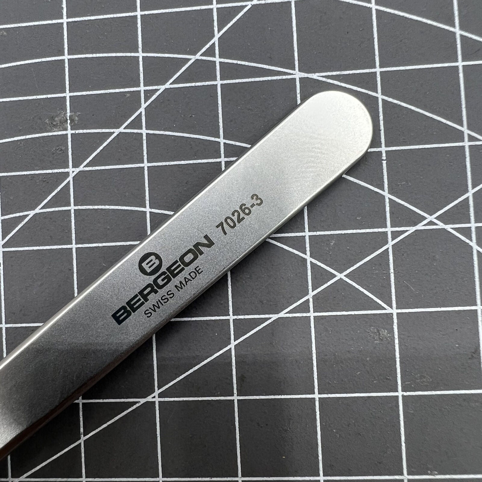 Bergeon 7026-3 7024-3 Replacement Antimagnetic Tweezer Fine Hairsprings