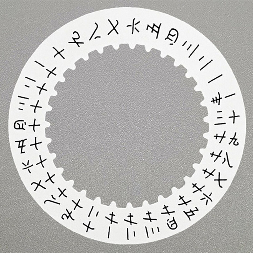 Vintage Chinese Font White Date Disk Wheel Date Wheel Generic for 3135 Movement