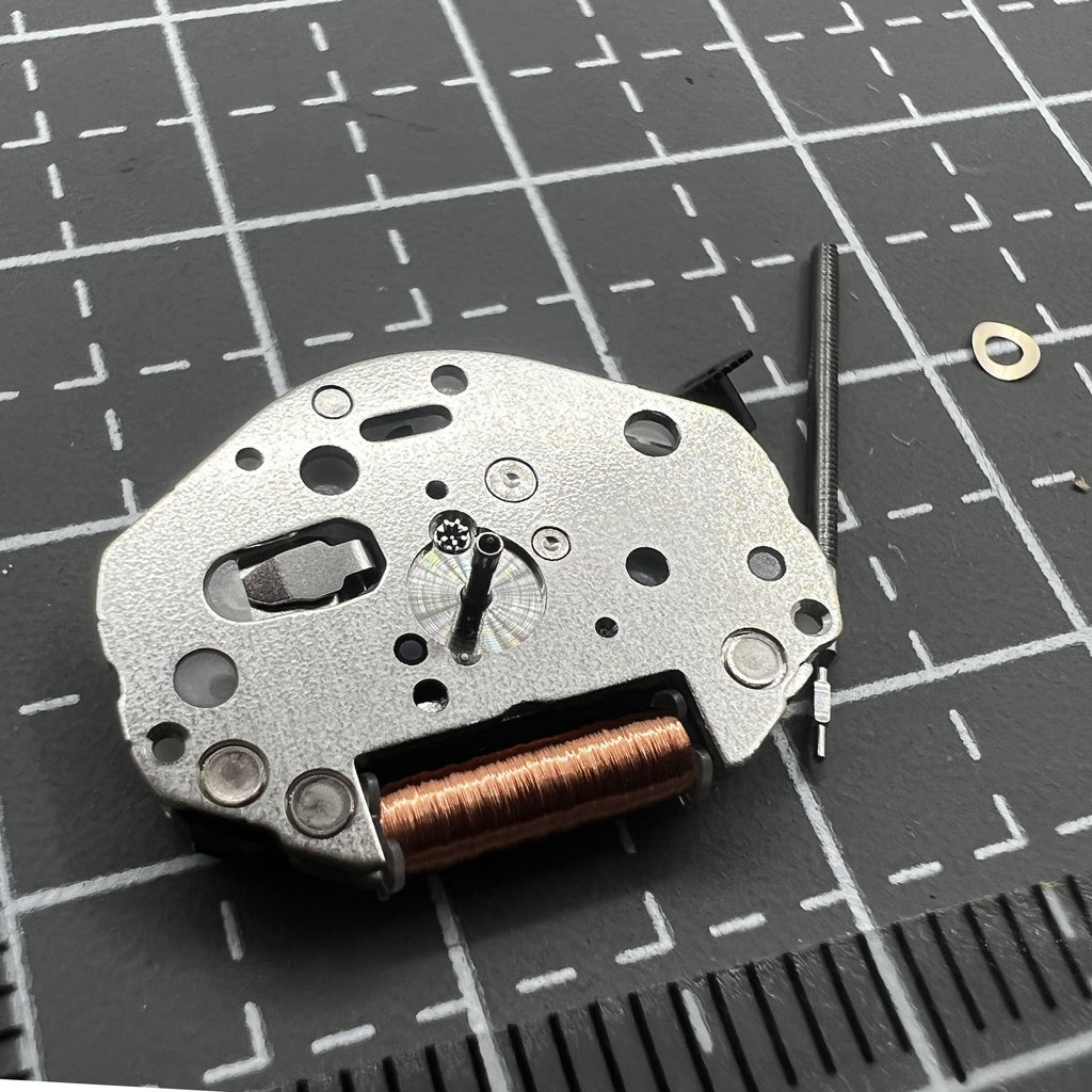 2 PIECES Miyota 2033 3 Hands High Pinion H5 Quartz Movement With Watch Stem