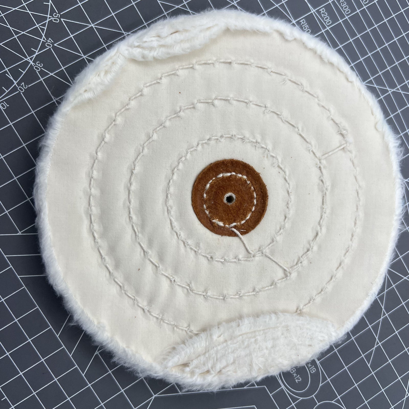 Swiss Bergeon 5175-150 Polishing Buff White Wheel
