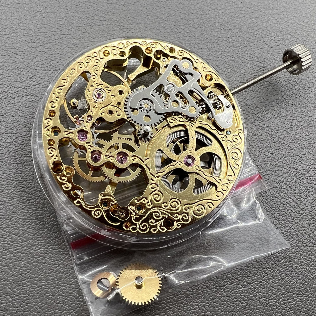 Golden Seagull ST3600 Mechanical Hollow Movement for ETA 6497 Second at 9