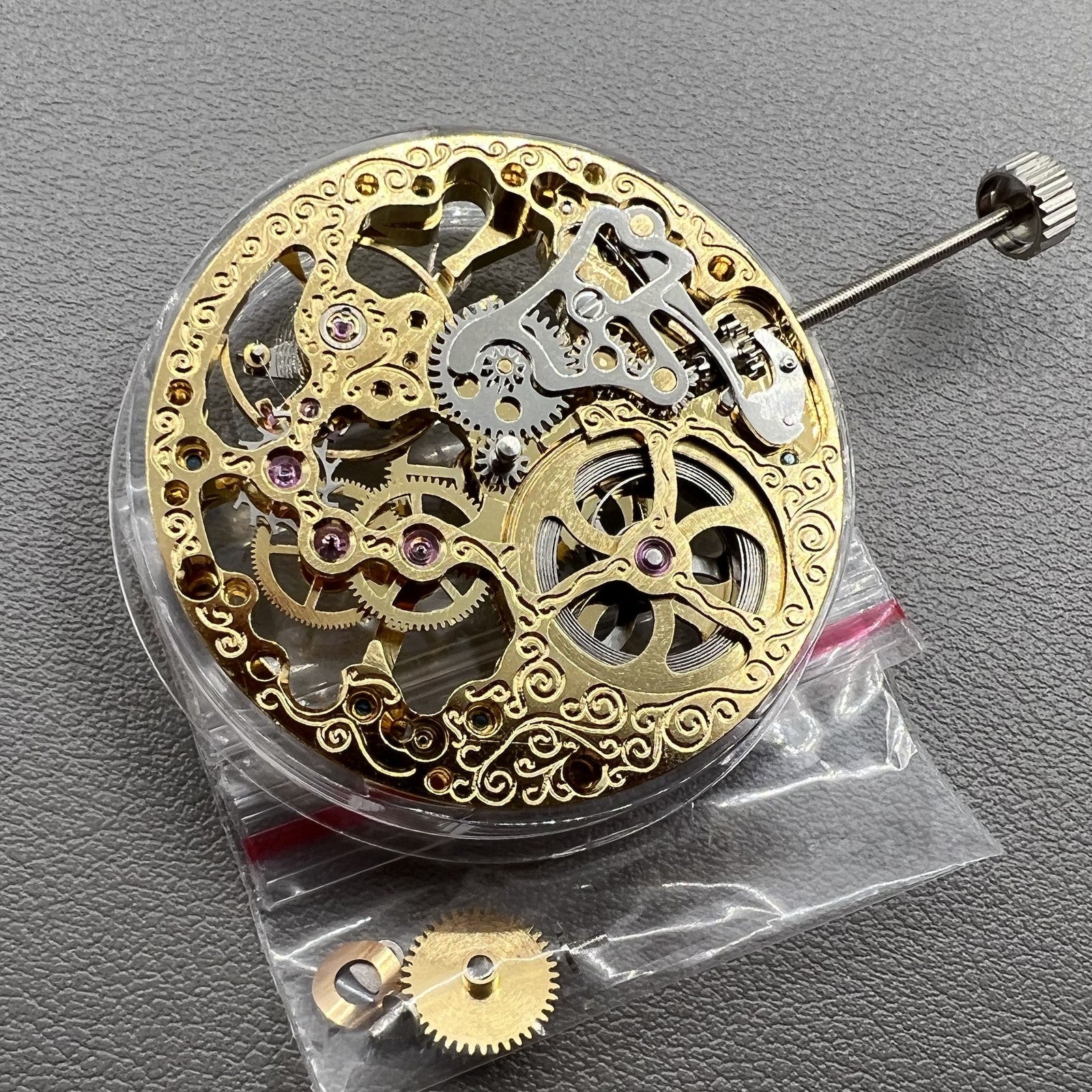 Golden Seagull ST3600 Mechanical Hollow Movement for ETA 6497 Second at 9