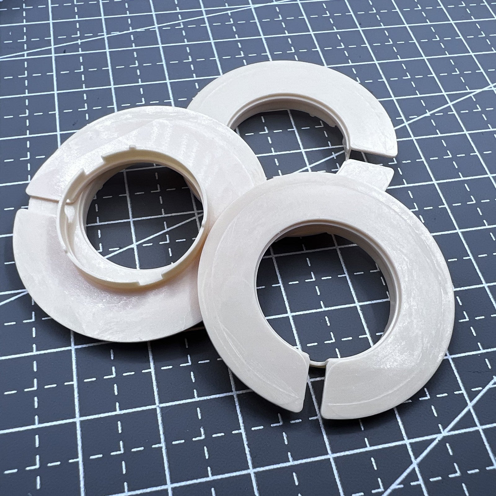 2 PIECES/Pack Spacer Ring Fixing Ring for ETA 255.411 Movement