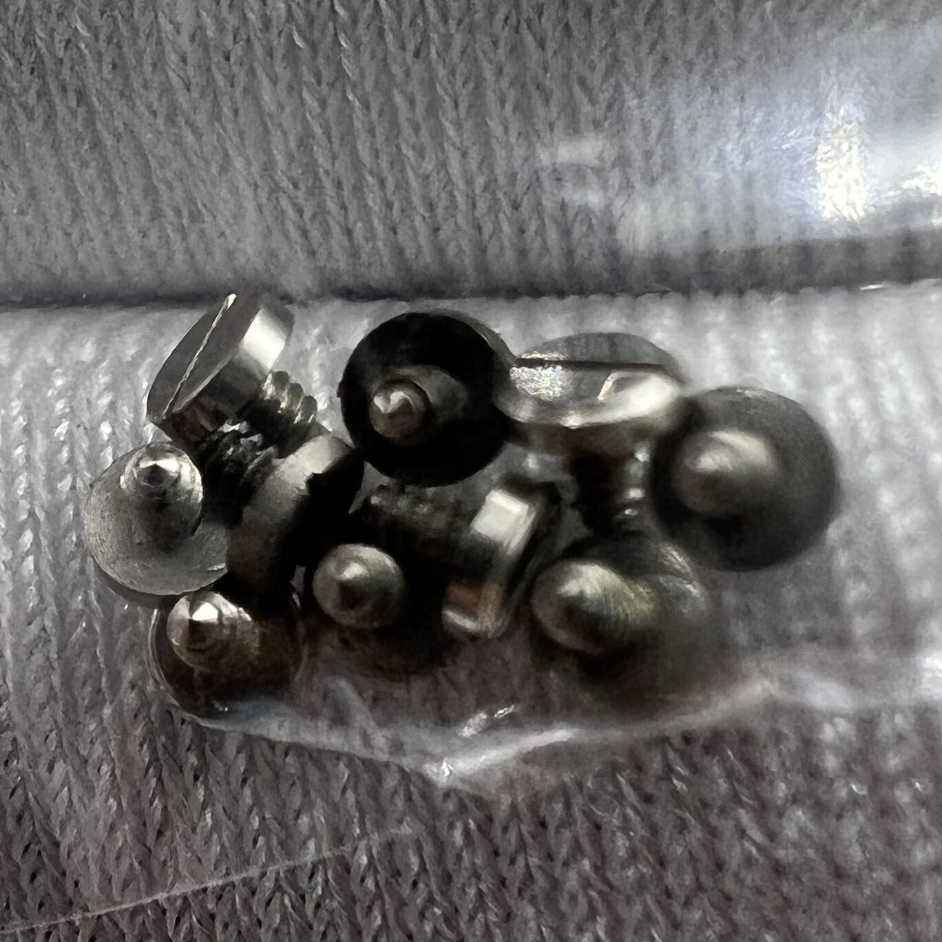 7120 Movement Watch Part - 10pcs Generic Watch Dial Feet Screws