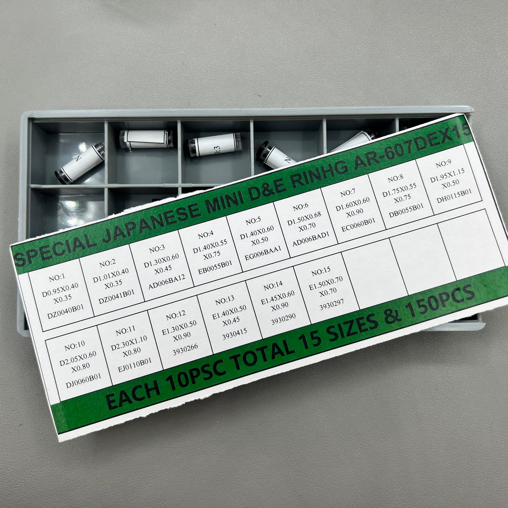 Special Glass Crystal Waterproof Mini D&E Ring for Watch Crown Seal Gasket