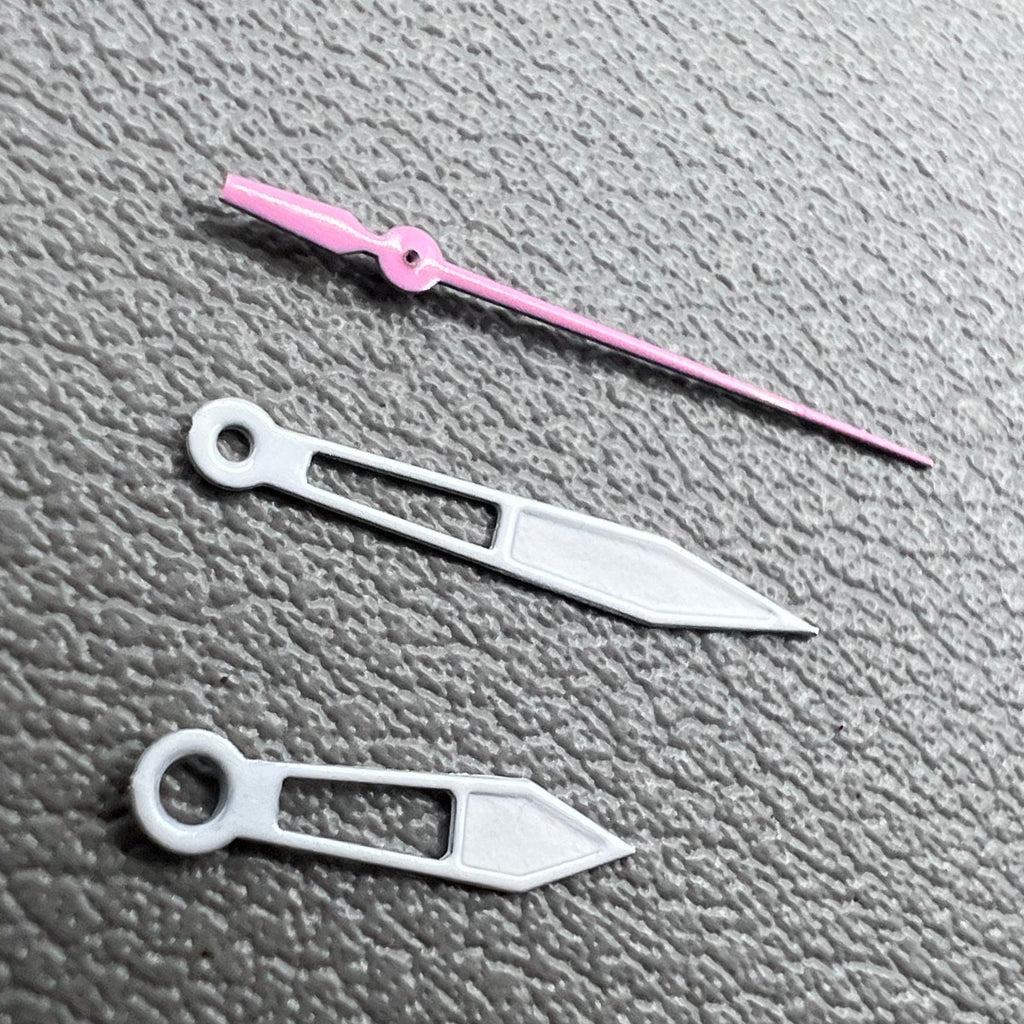 2 Sets Pink Second Hand 13mm Hollow Hands for Miyota 2315 2035 2036 2115 2305