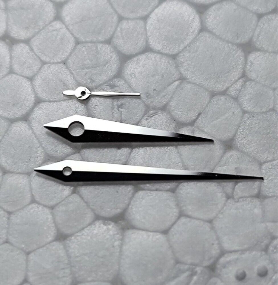 10X14X4.5mm Silver Arrow Shape Watch Hand Sets for Miyota 1L45 Quartz Movement