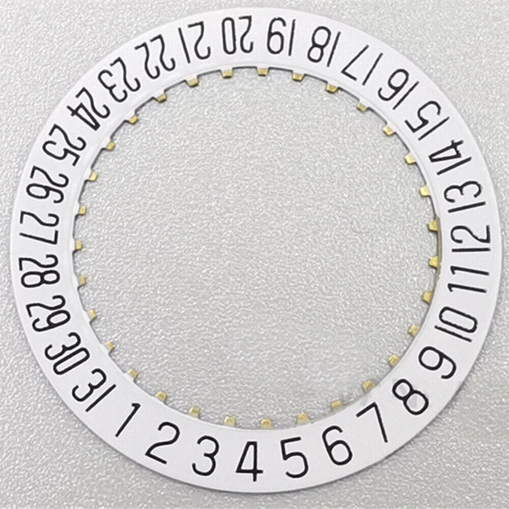 Swiss Made White Date Disk Wheel Date Wheel for ETA2824 Date At 6 Watch Part