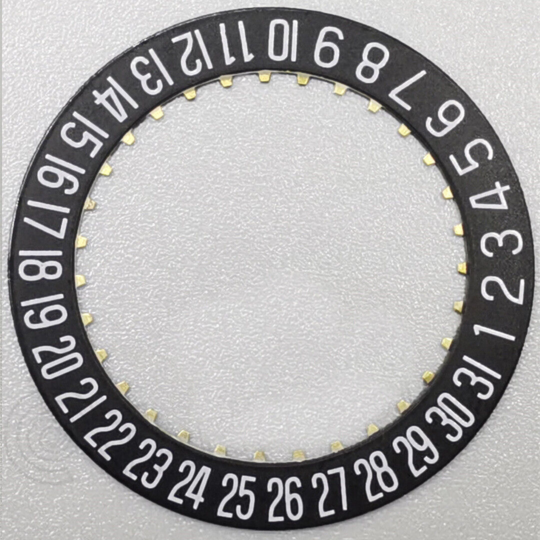 Swiss Made Black Date Disk Wheel Date Wheel for ETA2824 Date At 6 Watch Part