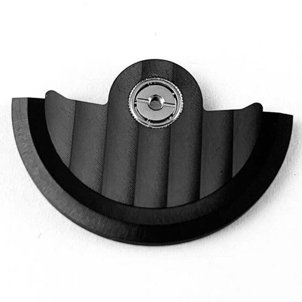 Black Line Wave Carved Rotor Oscillating Weight for Miyota NH35 NH36 Movement