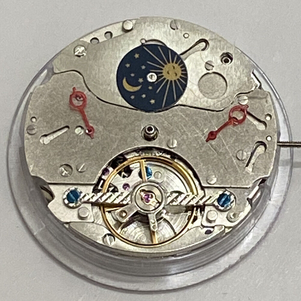 China Made Multifunctional Automatic Mechanical Movement Moon Phase@12