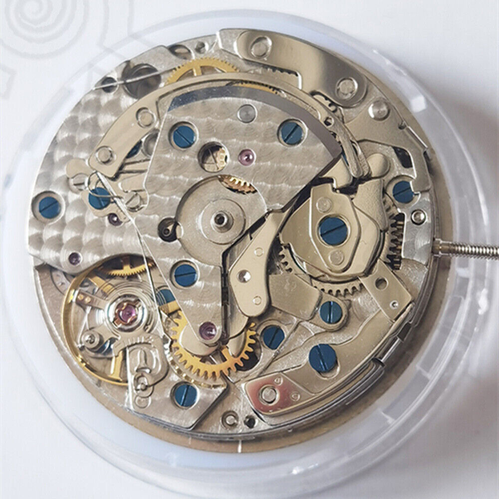 China Made 7750 Mechanical Movement Small Second@3@6@9 Single Calendar At 3