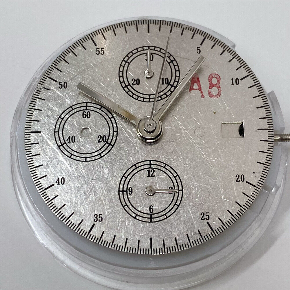 Shanghai 7750 7753 NO Calendar Small Second@6@9@12 Automatic Mechanical Movement