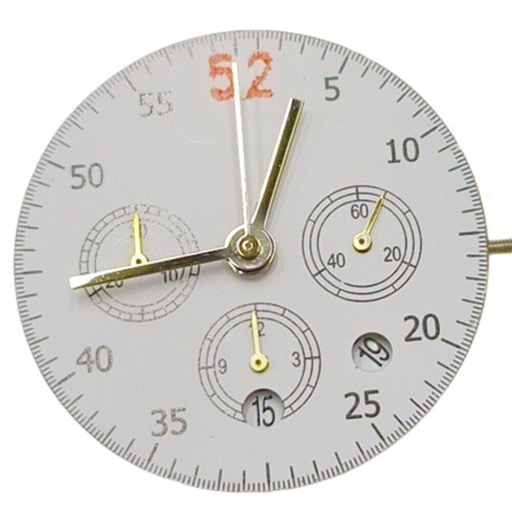 China Made 7750 Single Calendar Mechanical Movement Small Second@3 Date@6