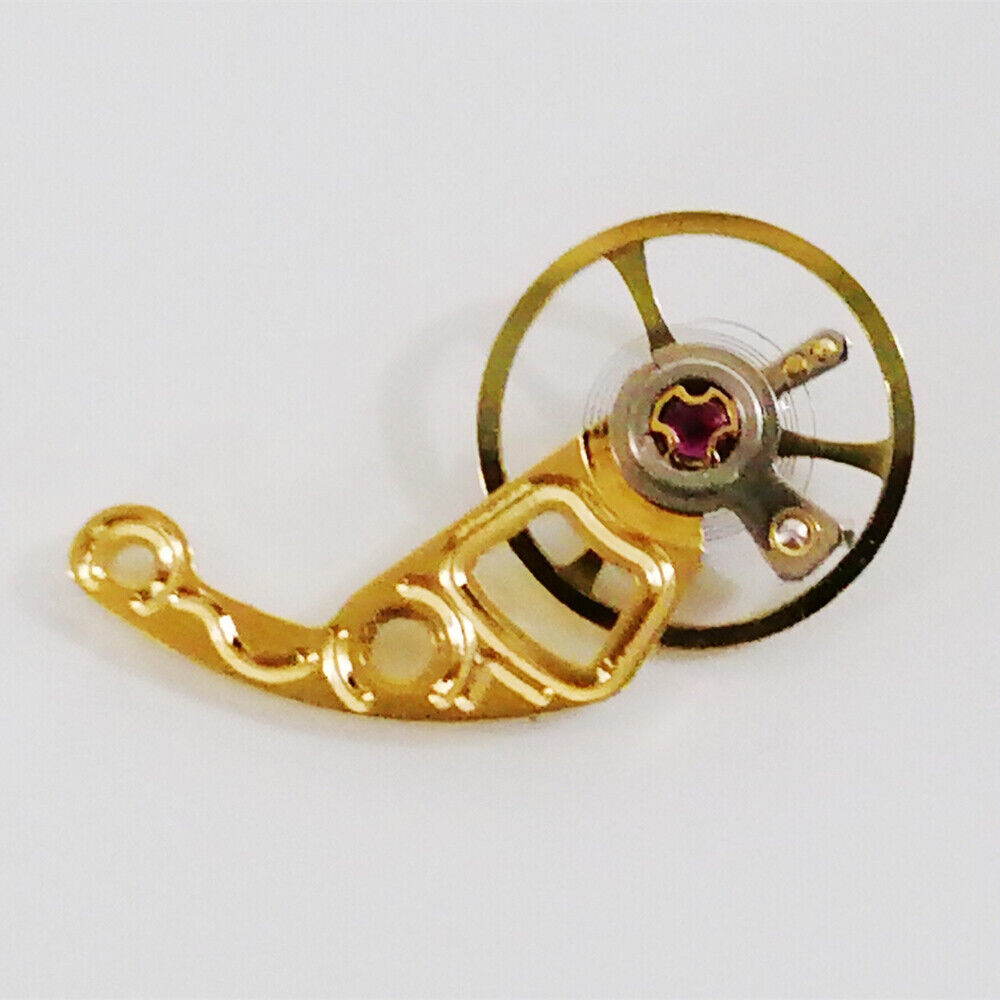 New Complete Balance Wheel with Golden Splint for Hangzhou 2189 Hollow Movement