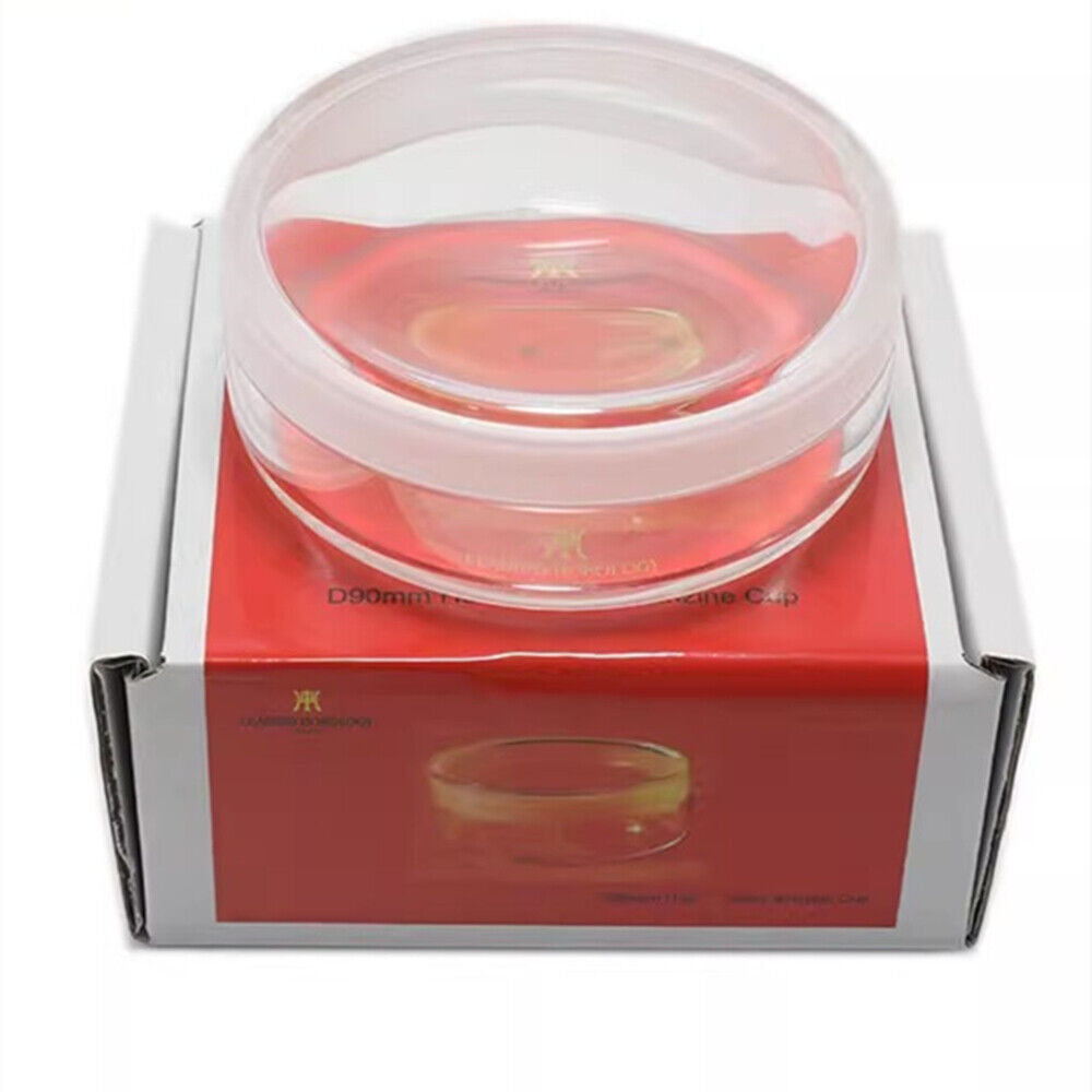 High Boron Silicon Thickened 90X35mm Oil Benzine Cup for Watch Repair Part Tool