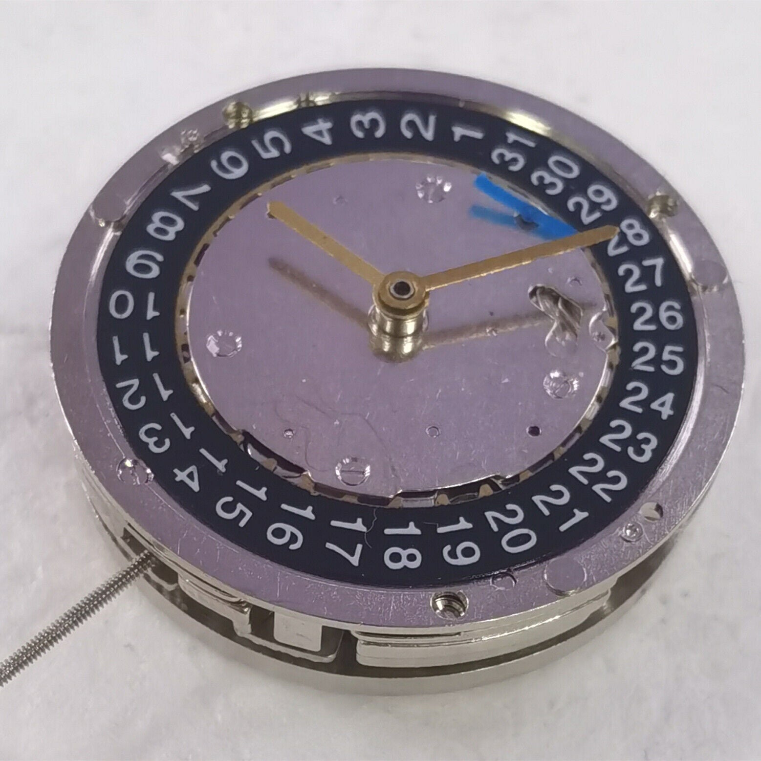China Made Watch Automatic Mechanical Movement Black Dial Small Second At 9