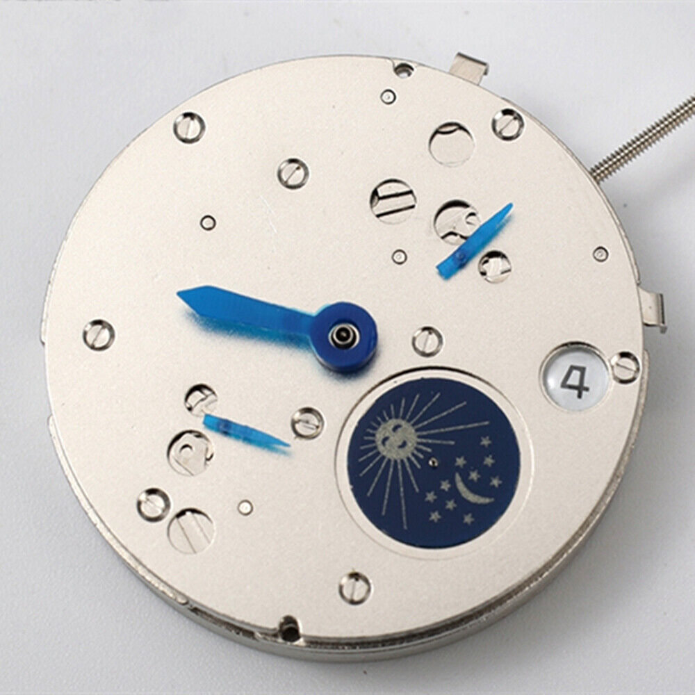China Made Shanghai Silver Star Moon Phase@6 Automatic Mechanical Movement