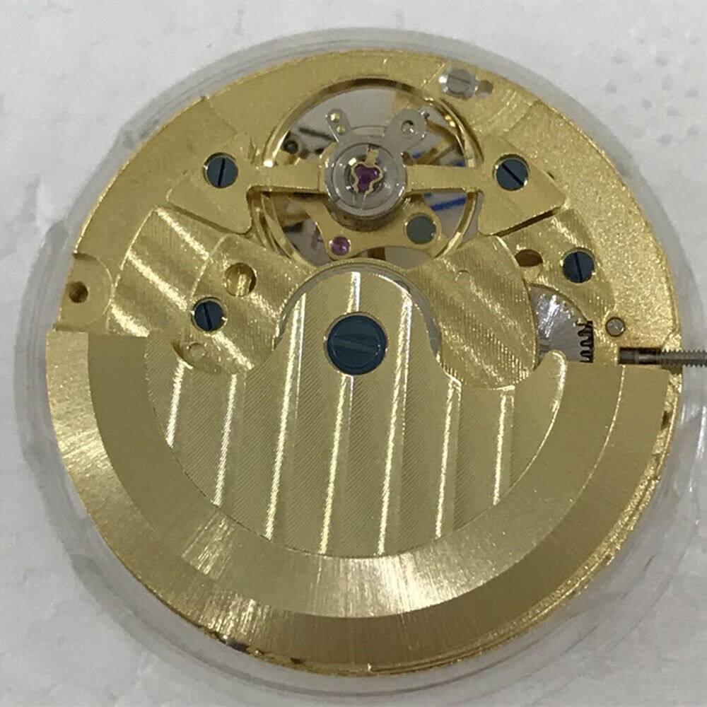 Multifunctional Star Moon Phase@12 Golden Automatic Mechanical Movement S@6