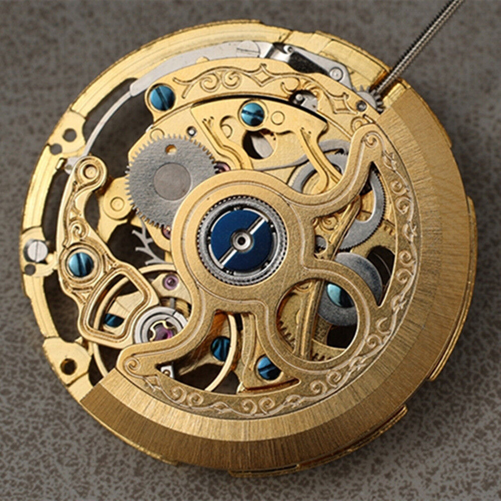 China Made Shanghai Golden Multifunctional Hollow Automatic Mechanical Movement