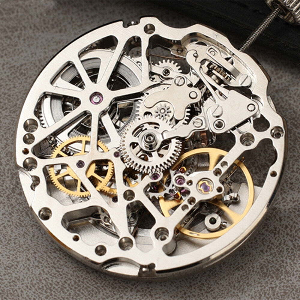 China Made Seagull Silver Hollow ST2502K Automatic Mechanical Movement