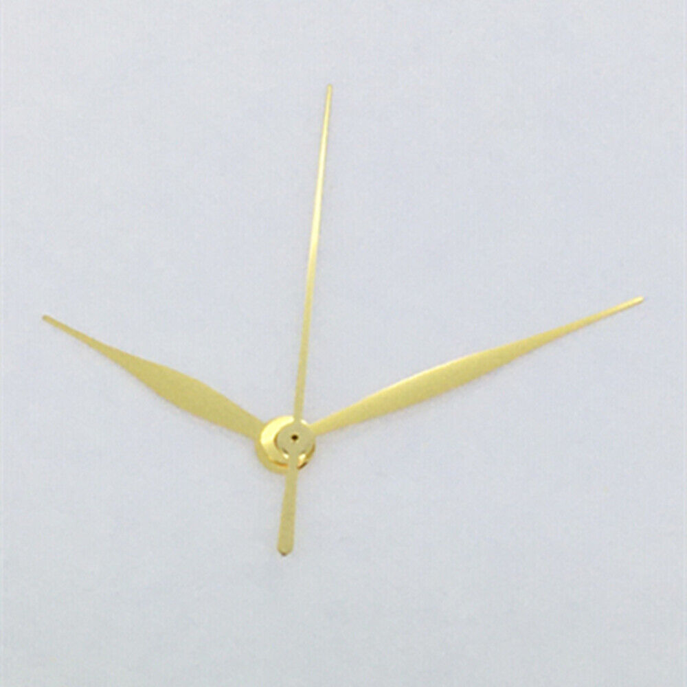 NO Lume Golden Polished 3 Hands Long Watch Hands for Asian 8215/2813/8205