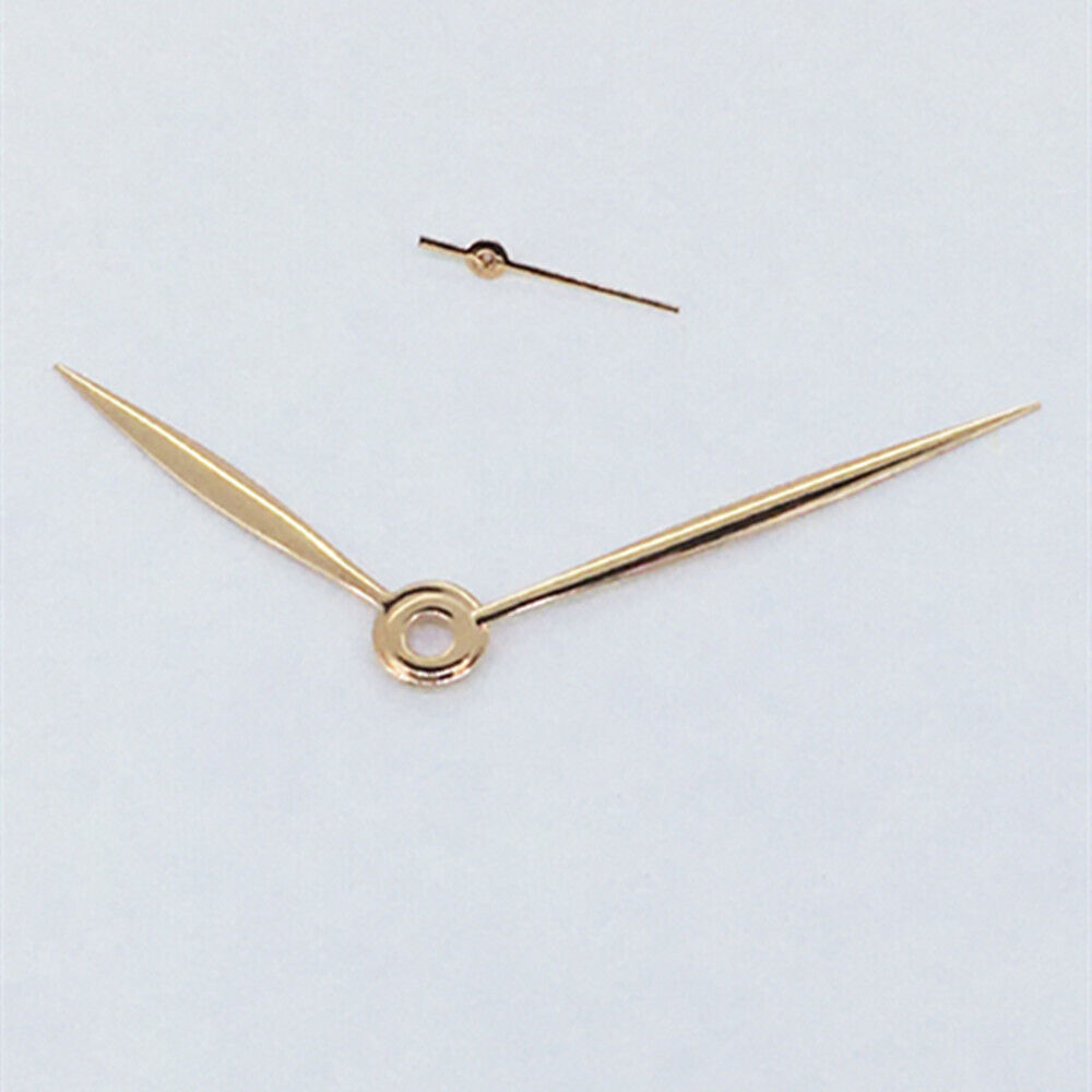Rose Golden Polished NO Lume Watch Hands for ST3600/ST3620/ETA6497/ETA6498