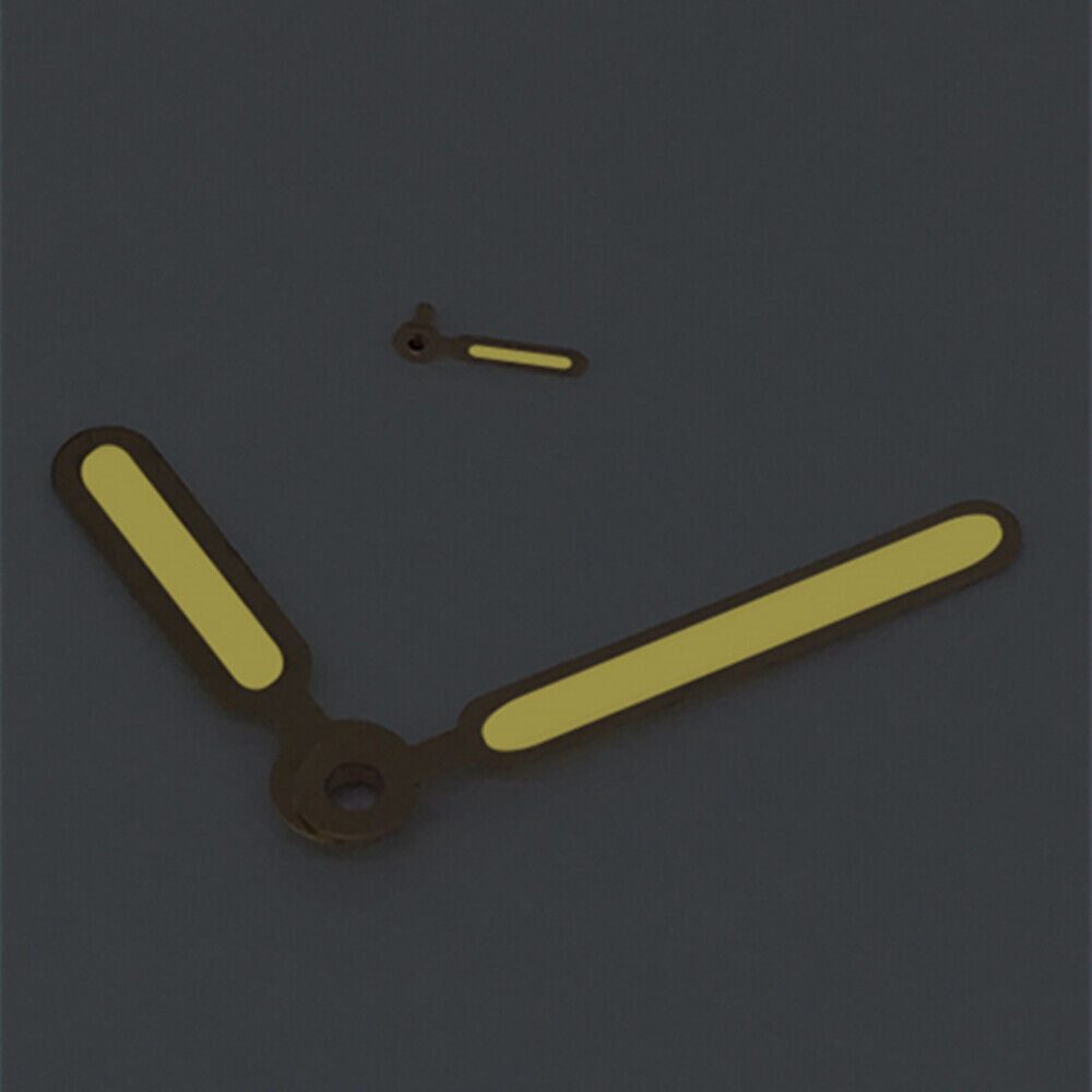 Rose Golden Trim Yellow Lume Watch Hands for ST3600/ST3620/ETA6497/6498 Movement