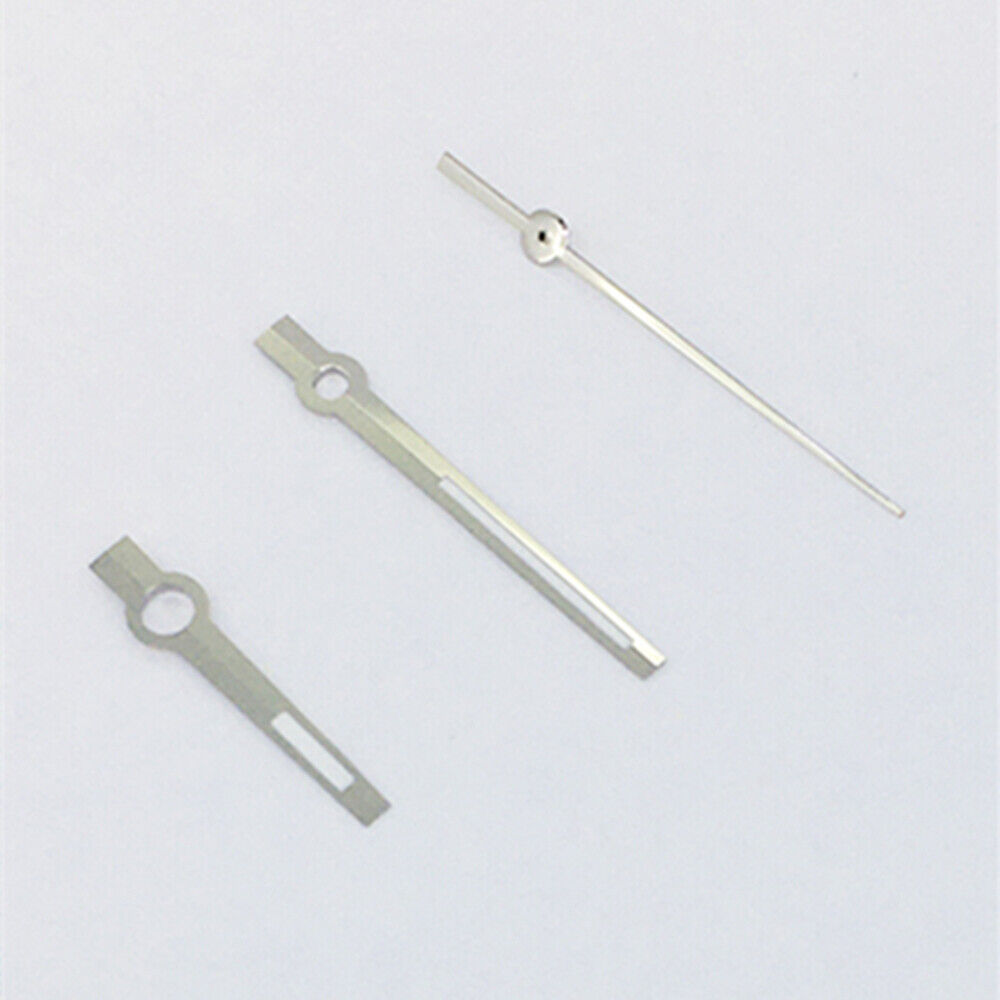 Silver Trim Silver Second Green Luminous Watch Hands for Asian 8215/2813/8205
