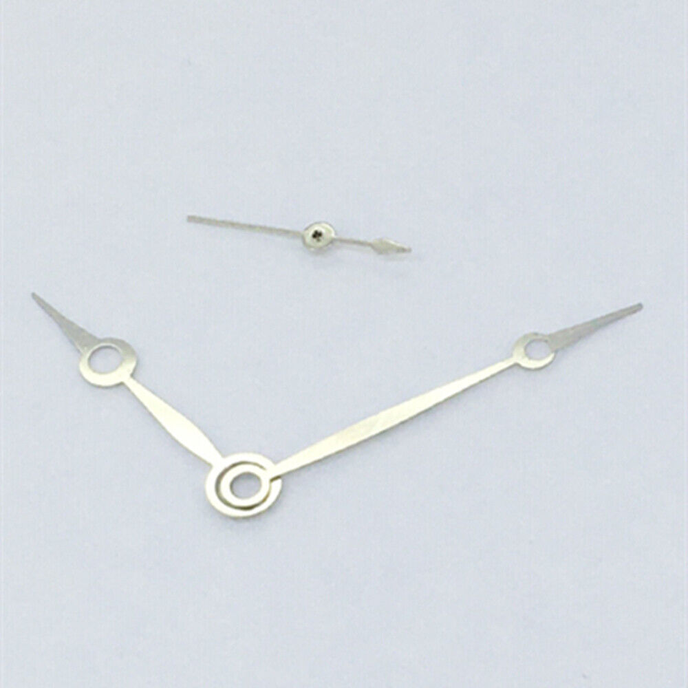 Silver Polished NO Lume Watch Hands for ST3600/ST3620/ETA6497/6498 Movement