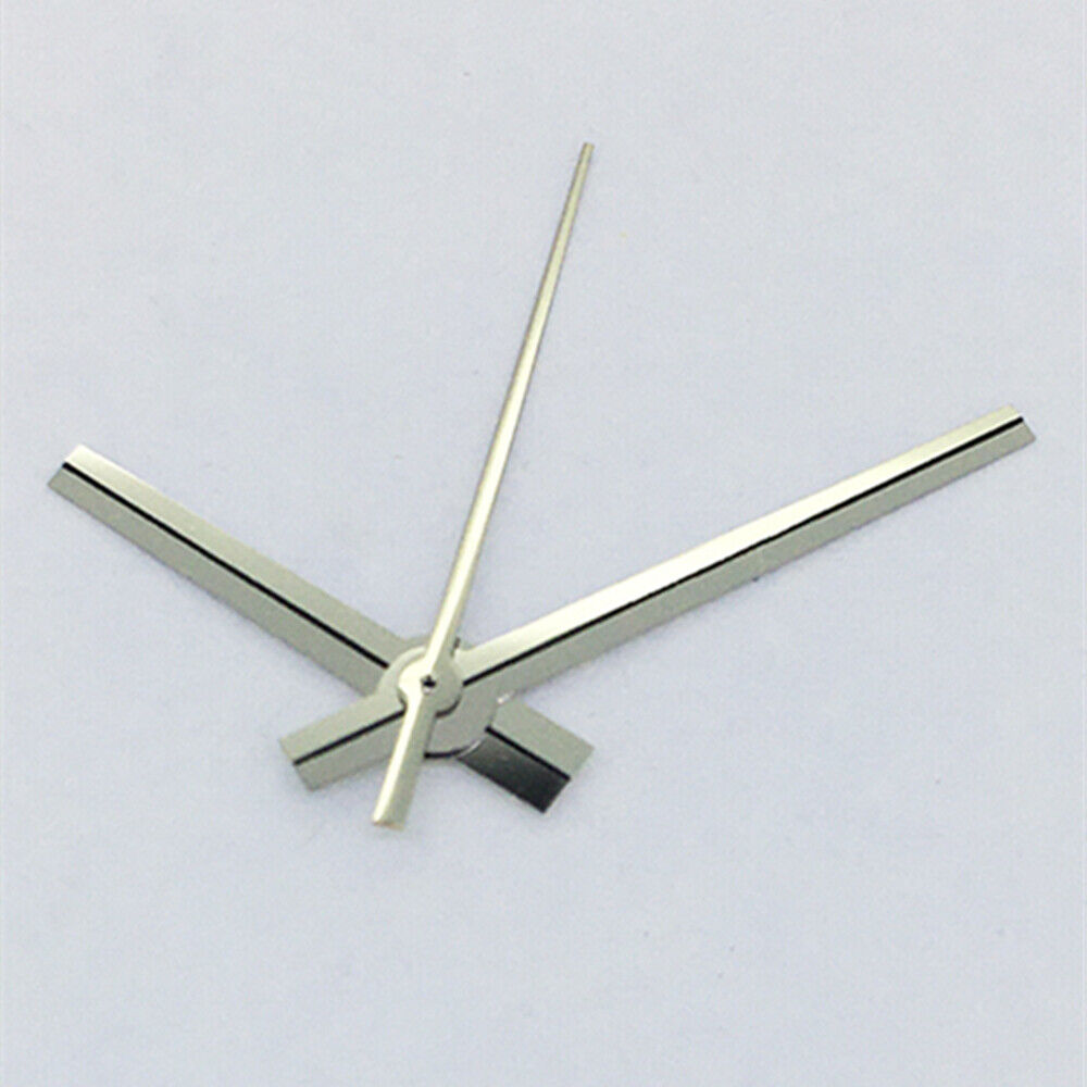 Silver Trim No Lume Black In Middle Watch Hand for Asian 8215/2813/8205 Movement