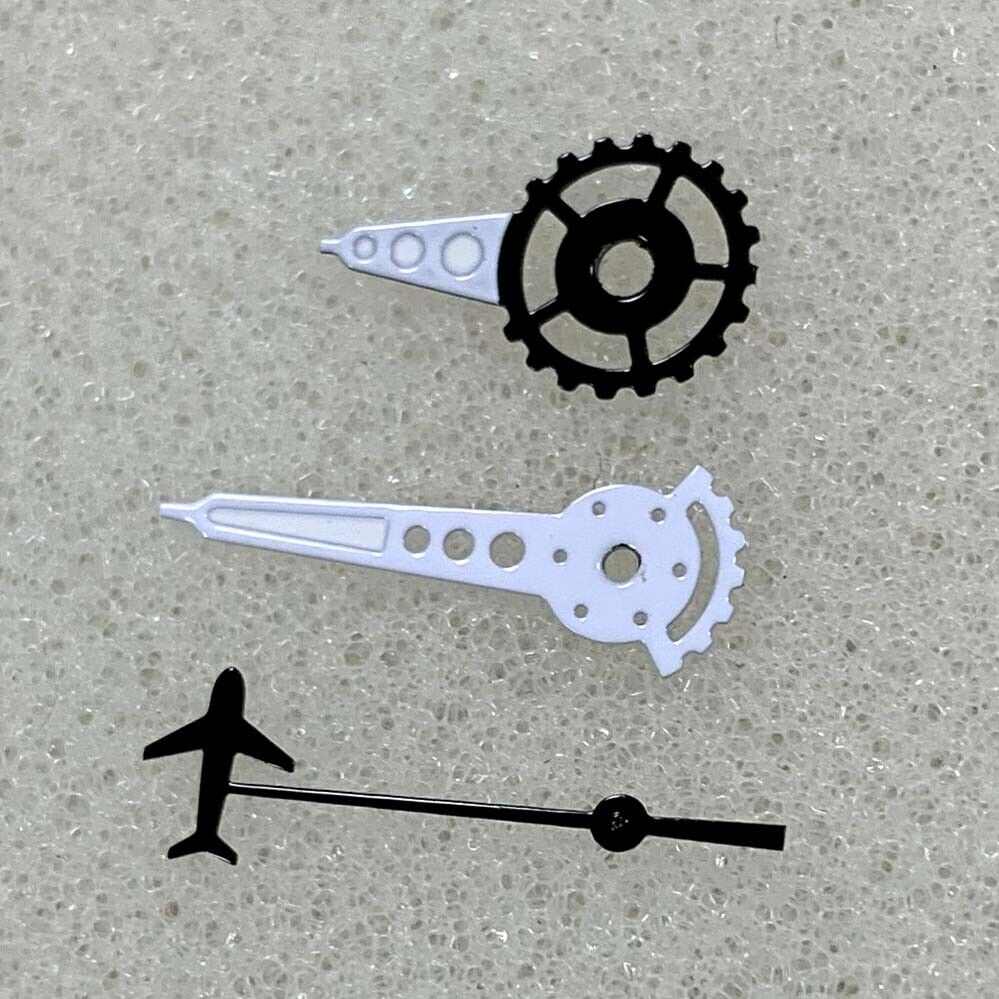 Plane Small Second Green Luminous 3 Hands Watch Hands for NH35/NH36/4R/7S