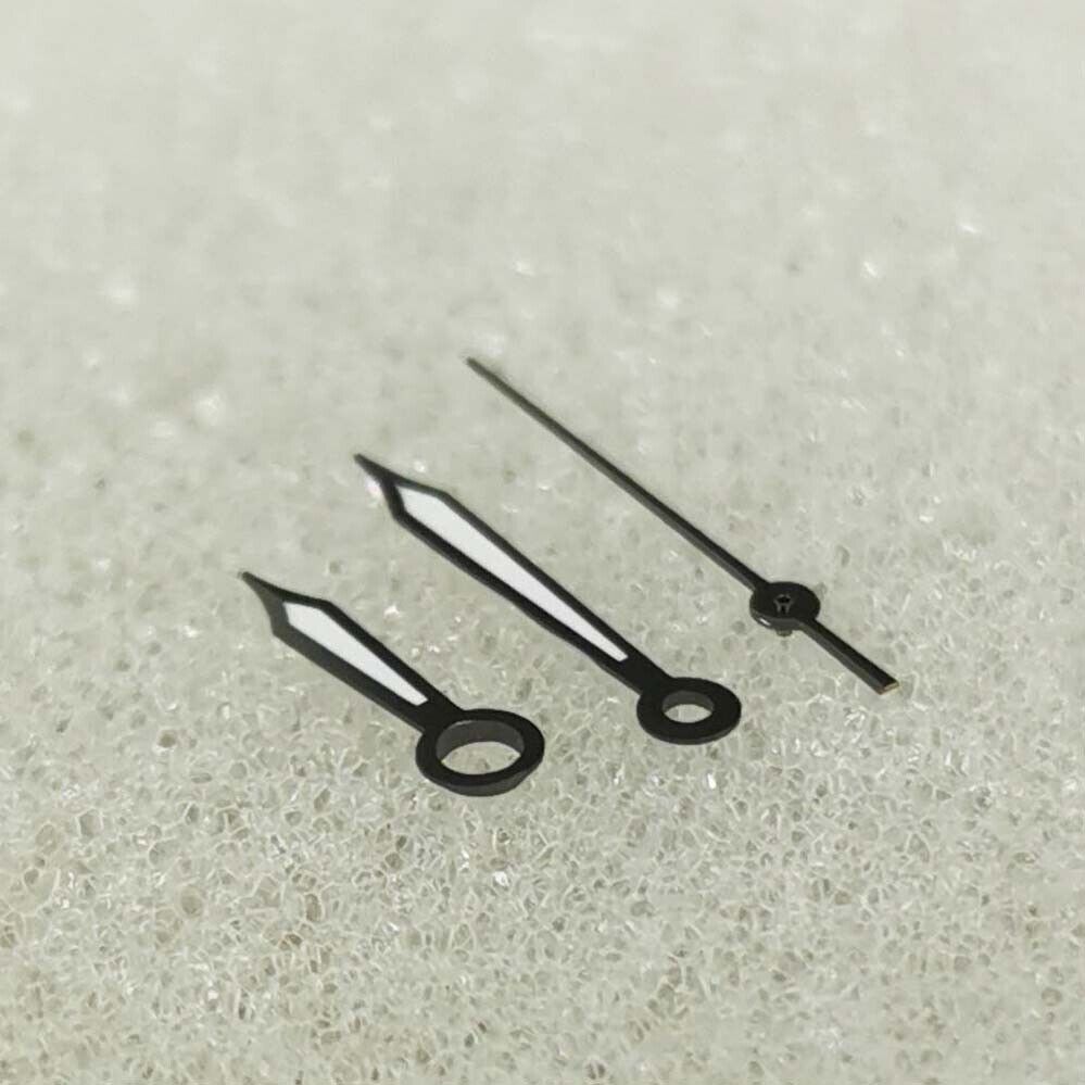 Green Luminous Black Trim Classic Watch Hands for NH35/NH36/4R/7S Movement