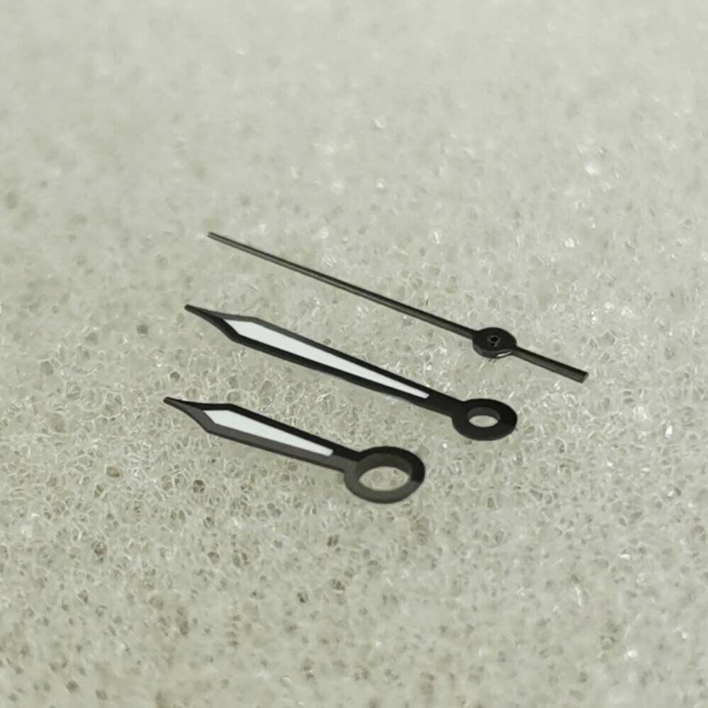 Green Luminous Black Trim Classic Watch Hands for NH35/NH36/4R/7S Movement