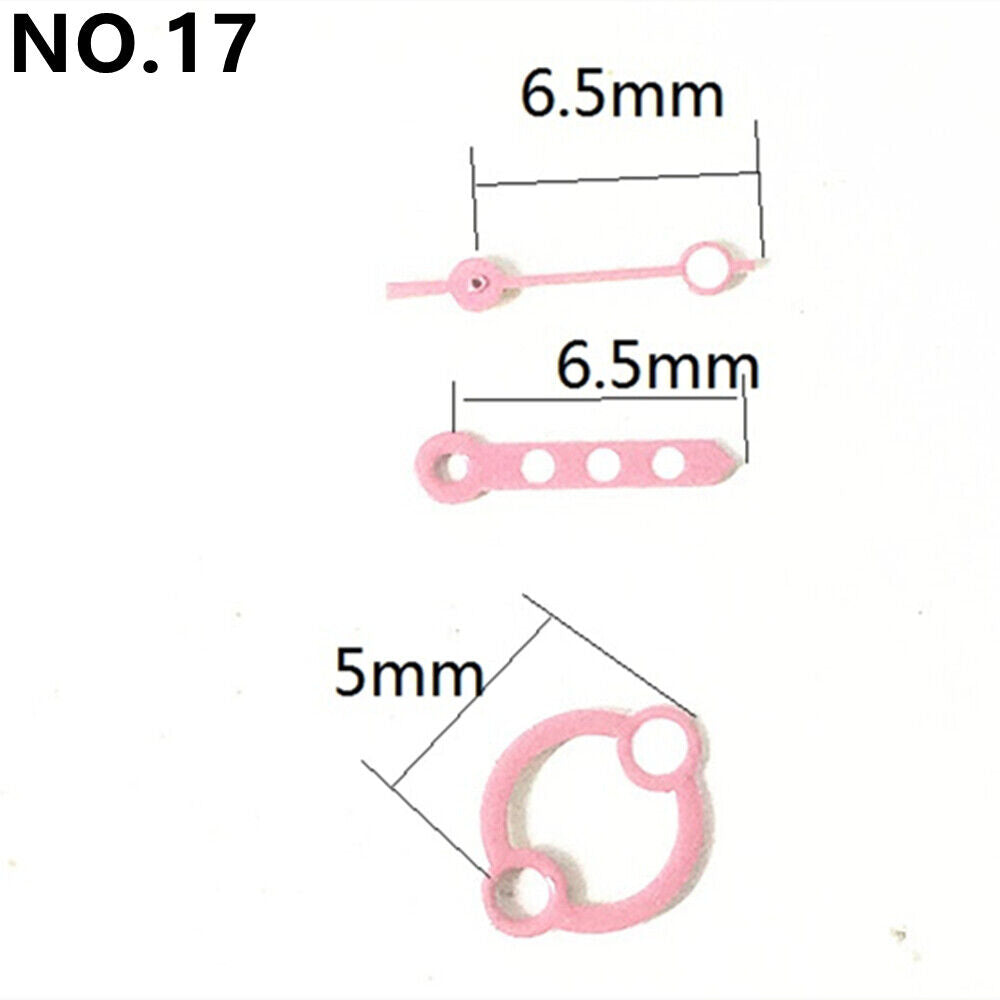 6.5mm Red Arrow Irregular Fashion Watch Hands for Miyota 2035 Quartz Movement