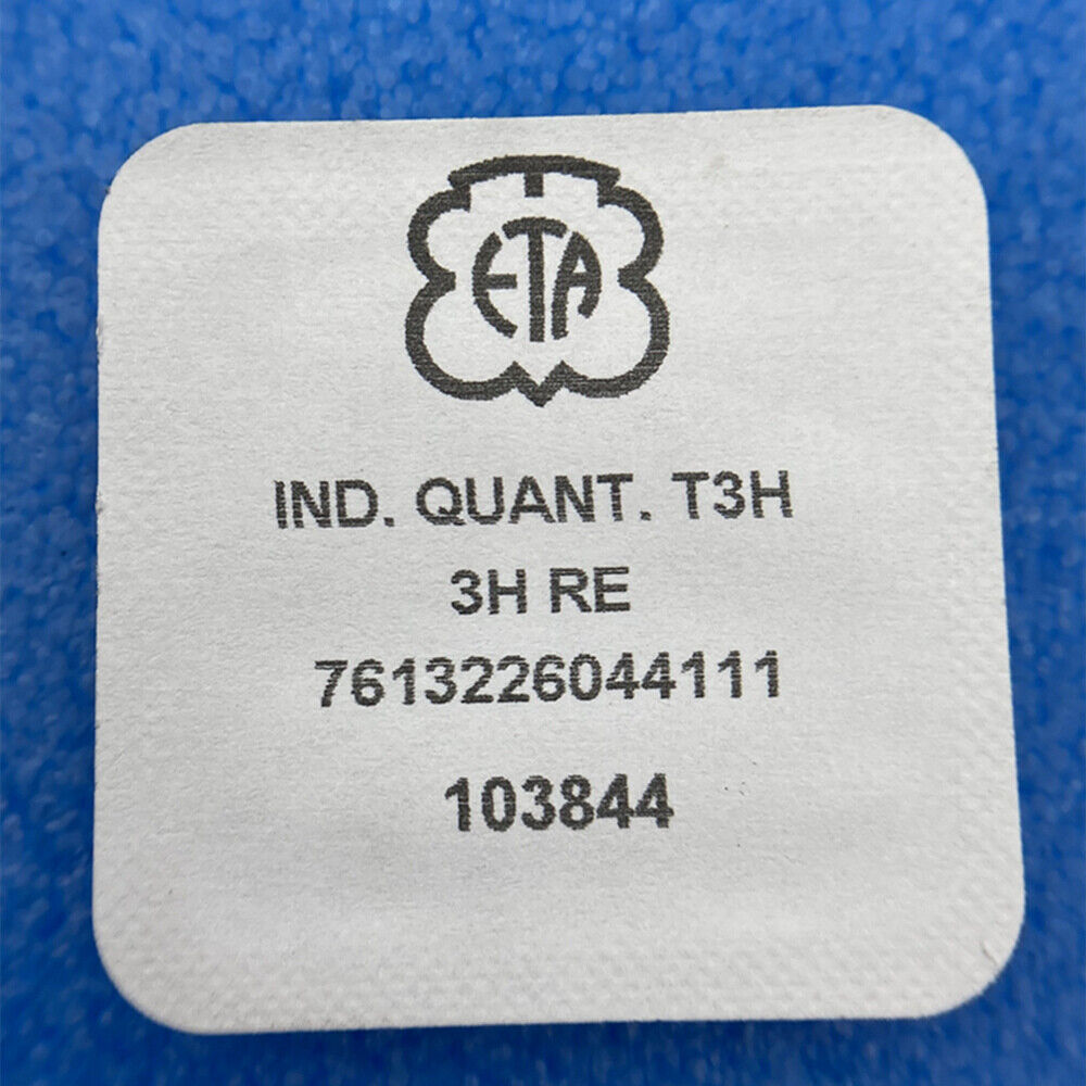 Watch Part Golden Matte Date Disk Wheel Date Wheel for ETA2824-2 Swiss Movement