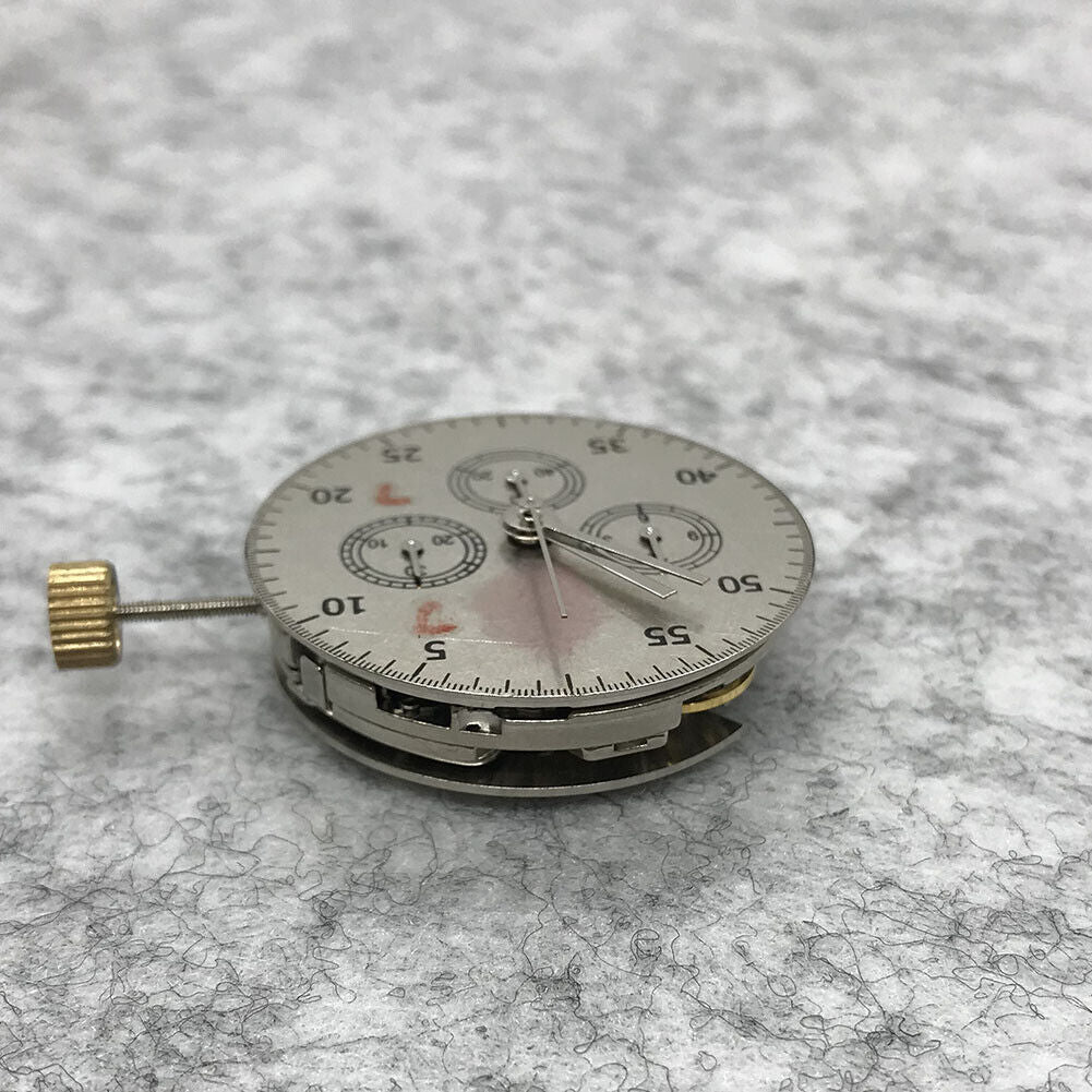 Asian 7750 Automatic Chronograph Movement @3 @6 @9 ETA 7753 Configuration