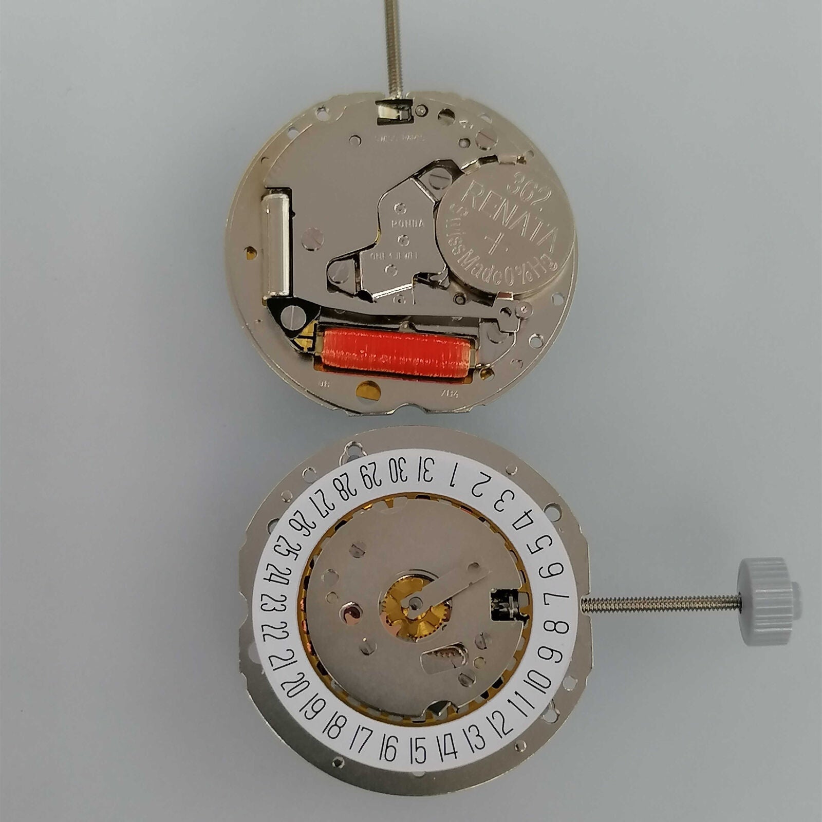 Ronda 784 Quartz Watch Movement Date At 6 Swiss Parts