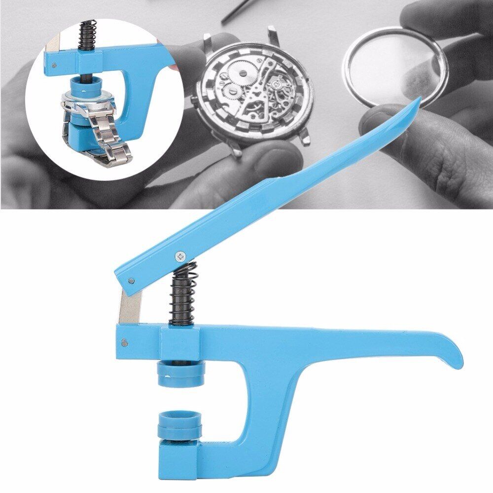11pcs Watch Back Case Presser Clamp Plier Dies Set Watchmaker Repair Tool