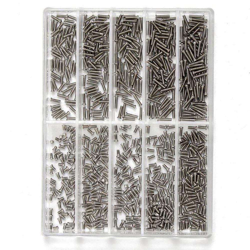 10 Sizes Stainless Steel Watch Screws Glasses Sunglass Electronics Watch Repair